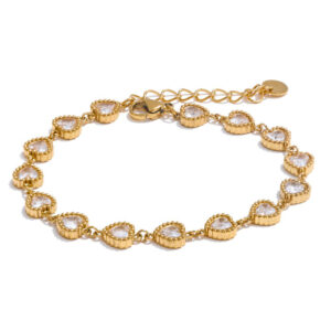 Βραχιόλι Heart Gold