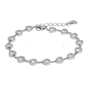 Βραχιόλι Heart Slilver